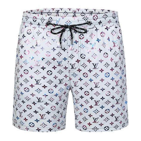 louis vuitton shorts men|louis vuitton men's swim trunks.